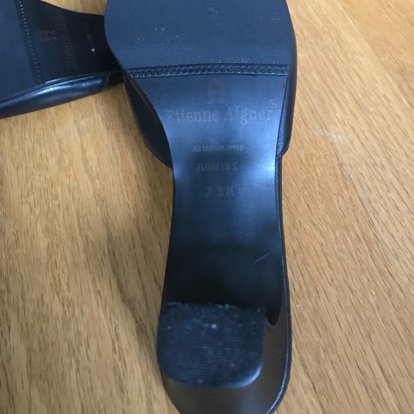 Eitenne Aigner Peep Toe Pumps - Picture 5 of 6